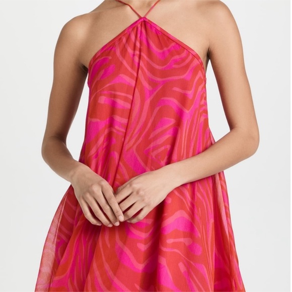 Alexis Corso Dress in Carmine Waves NWOT - Picture 6 of 8